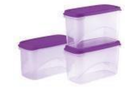 Frostee Container 950 Ml (2850 Ml) (Purple)